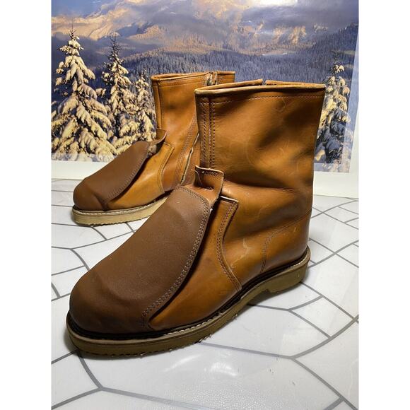 Iron Age Work Boots Men’s Size 7 EEE Met Guard Leather - Picture 9 of 12
